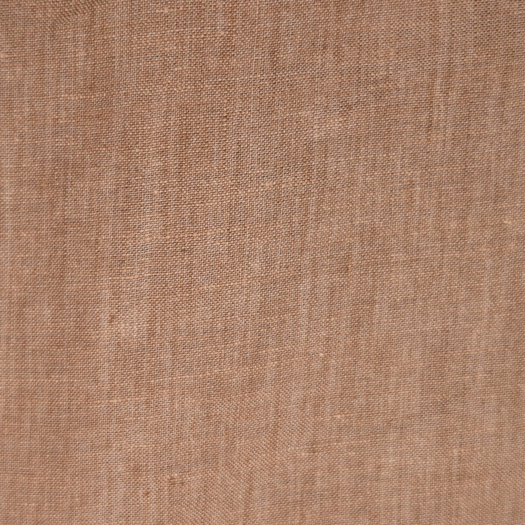 Coffee Brown Washed Linen Shirt
