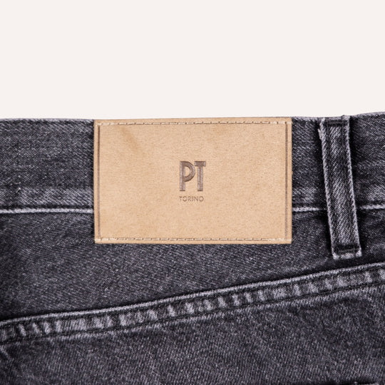 Washed Black 12 Oz Denim Regular Fit