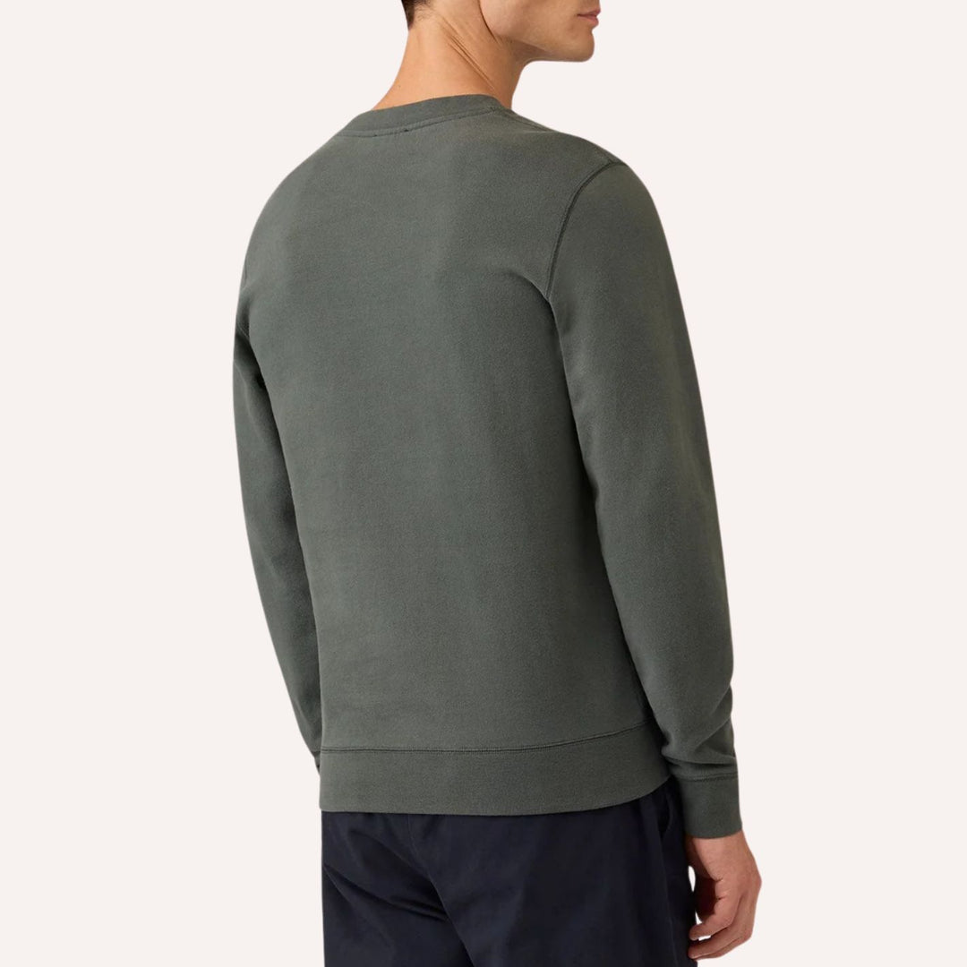 Slate Green Loopback Sweatshirt