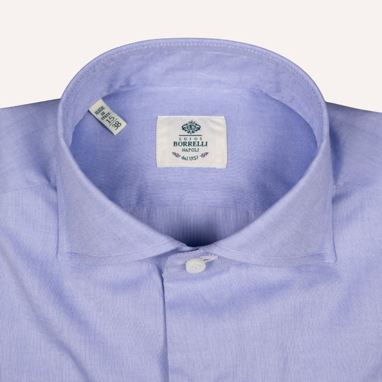 Light Blue Fine Pinpoint Cutaway Shirt