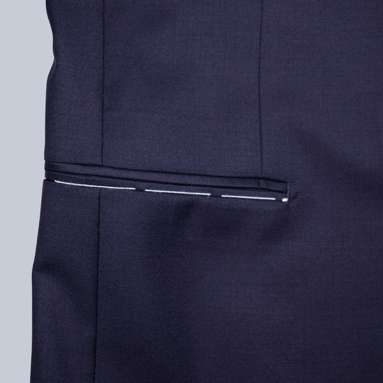 Navy Pure Virgin Wool Suit
