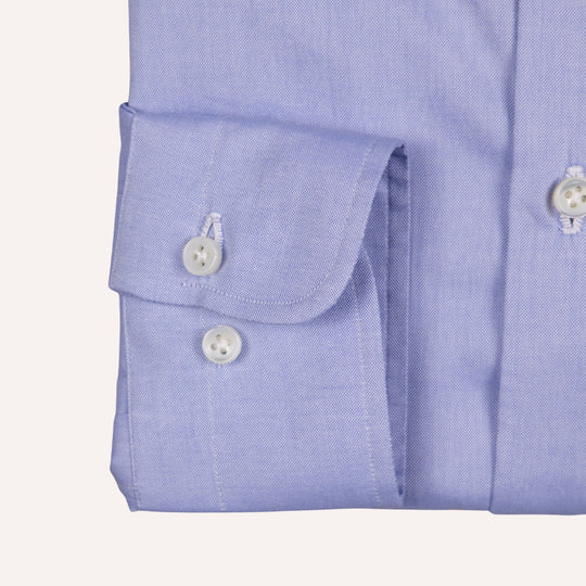 Light Blue Fine Pinpoint Cutaway Shirt