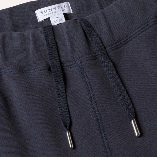 Navy Loopback Track Pant