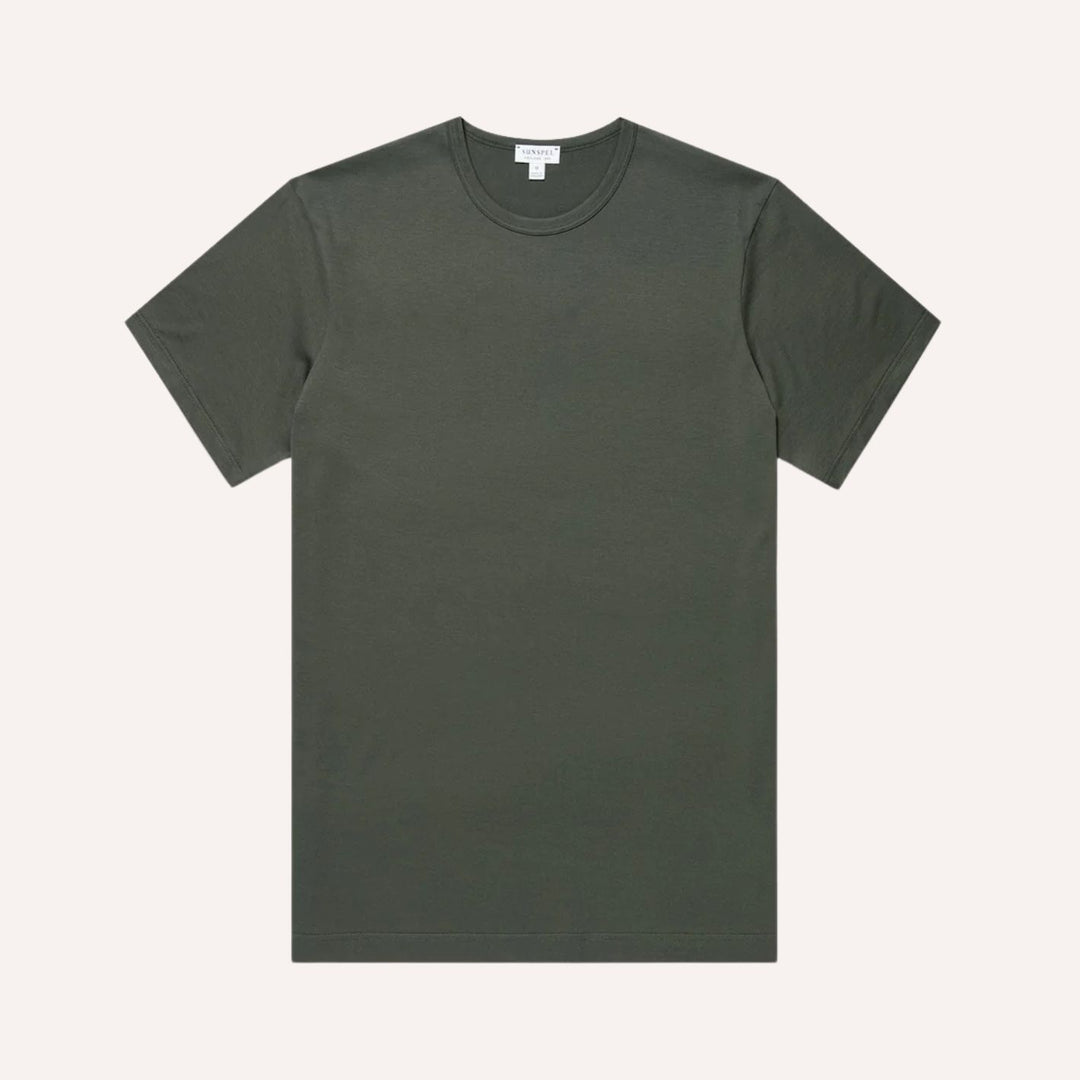 Slate Green Classic Cotton T-shirt
