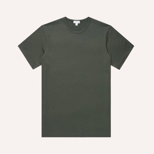 Slate Green Classic Cotton T-shirt