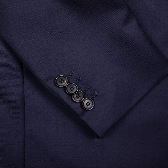 Navy Pure Virgin Wool Suit