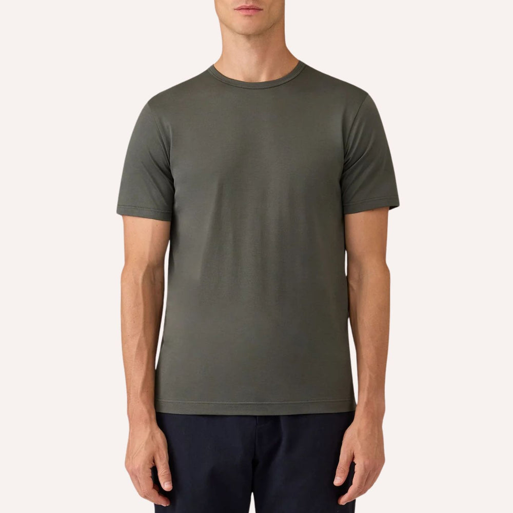 Slate Green Classic Cotton T-shirt