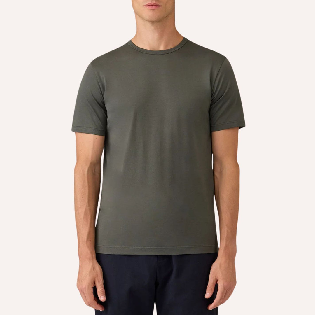 Slate Green Classic Cotton T-shirt