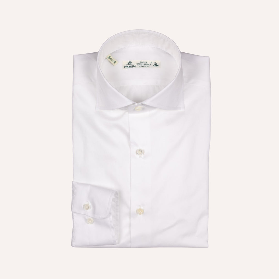 White Cutaway Shirt Sakellaridis