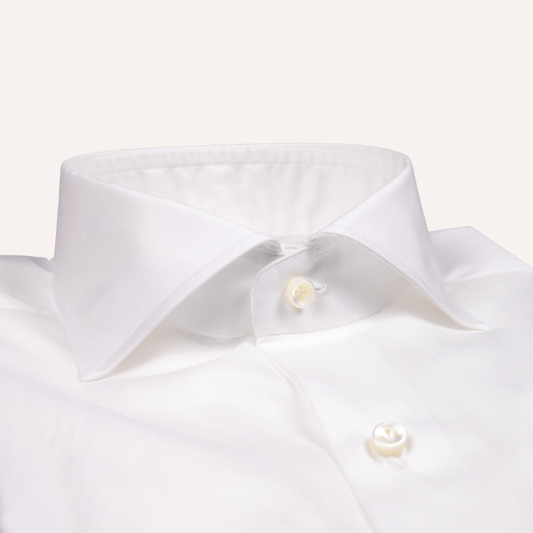 White Cutaway Shirt Sakellaridis