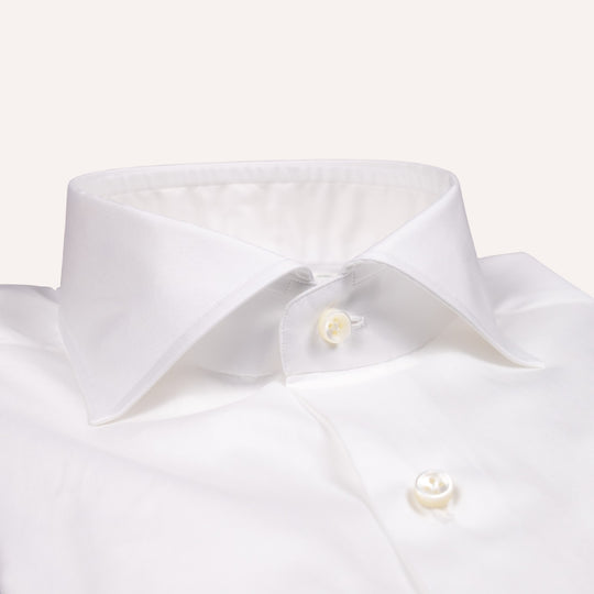 White Cutaway Shirt Sakellaridis