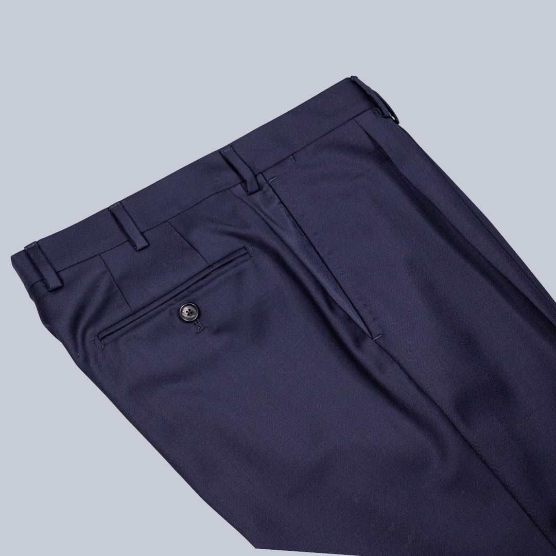 Navy Pure Virgin Wool Suit