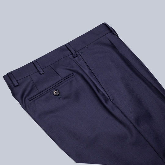 Navy Pure Virgin Wool Suit