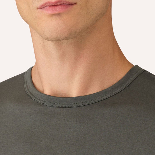 Slate Green Classic Cotton T-shirt