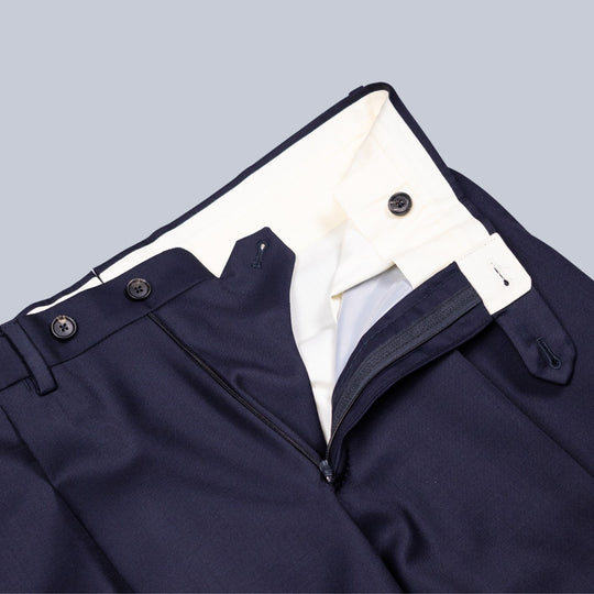 Navy Pure Virgin Wool Suit