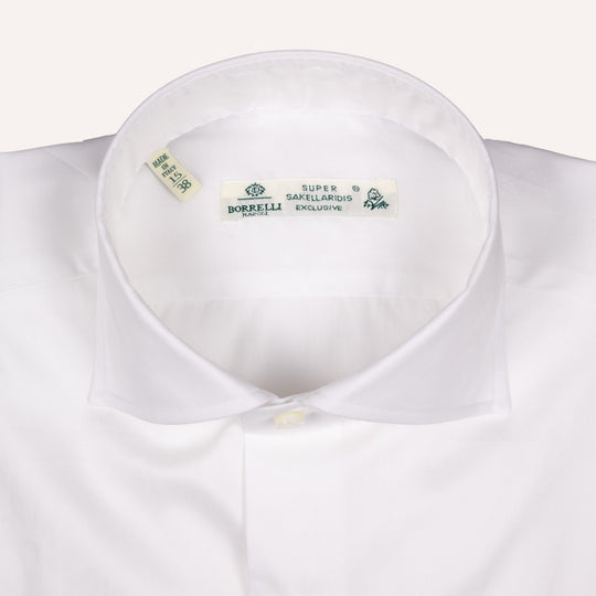 White Cutaway Shirt Sakellaridis