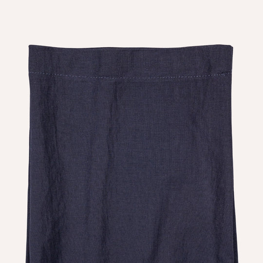 Navy Rayon Comfort Trousers