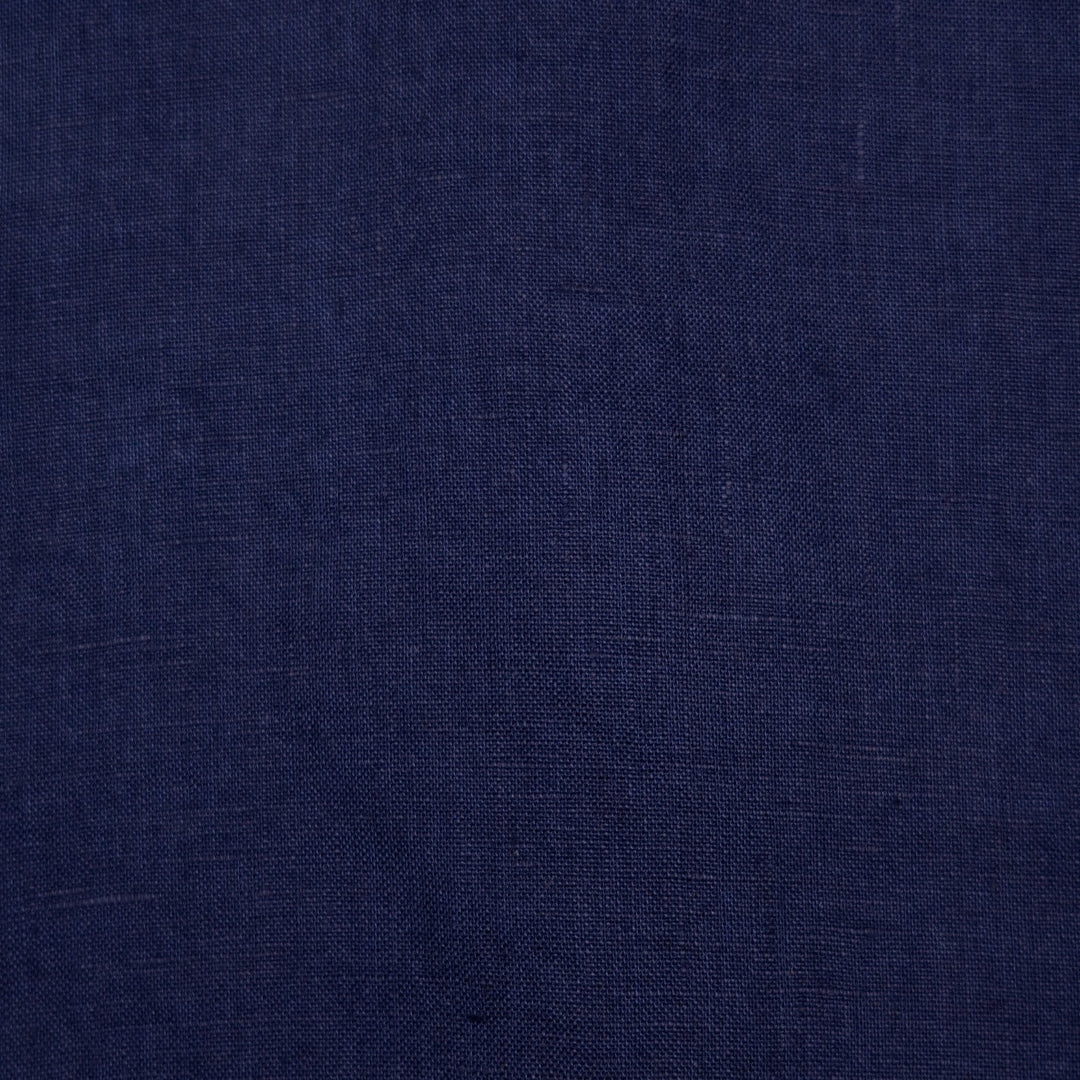 Navy Washed Linen Shirt