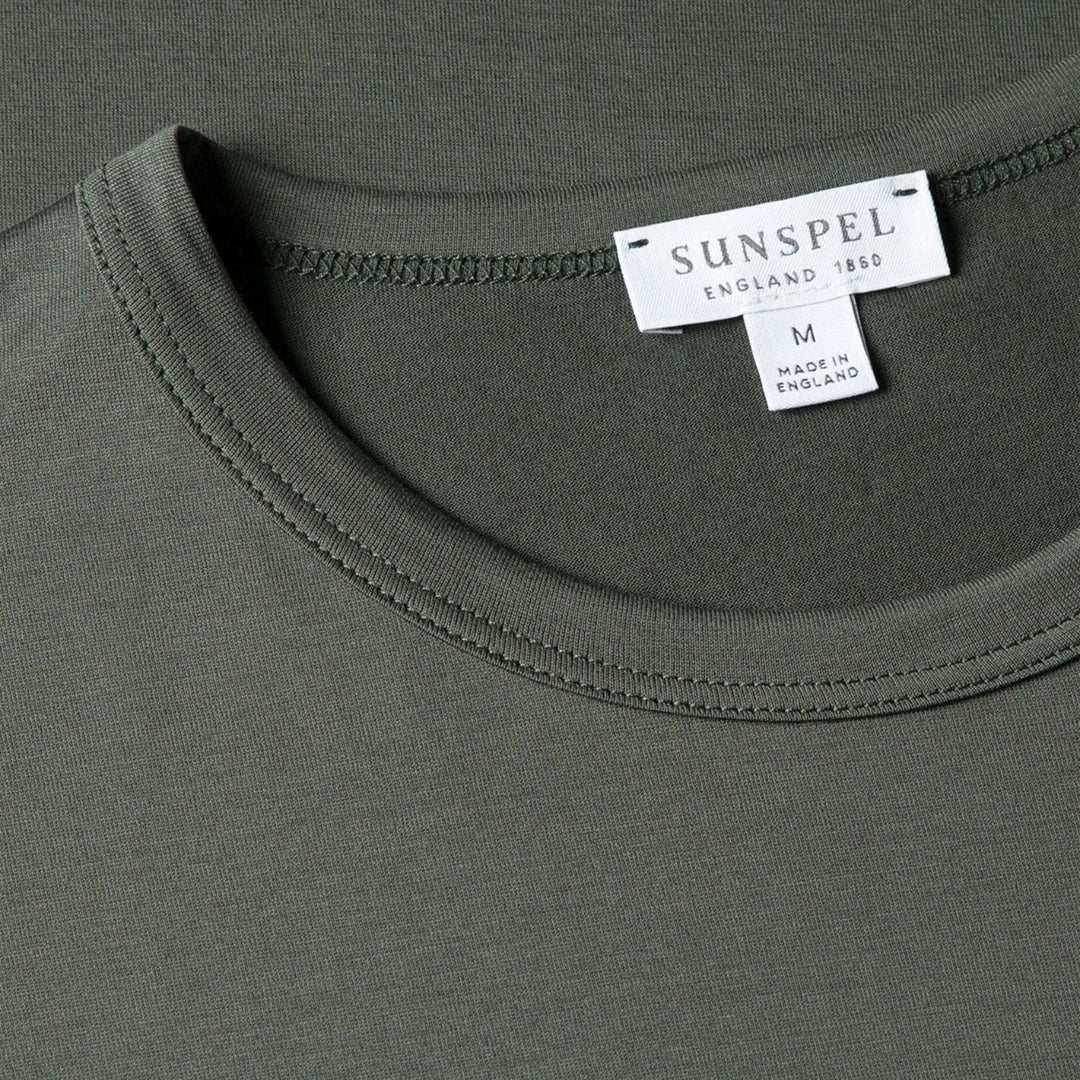 Slate Green Classic Cotton T-shirt