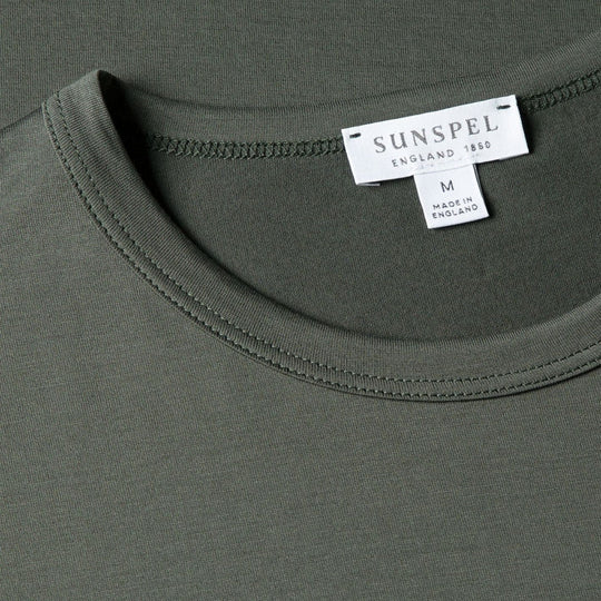Slate Green Classic Cotton T-shirt