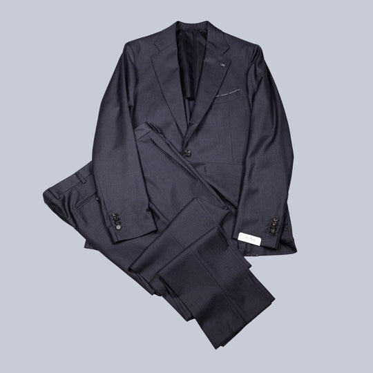 Grey pure virgin wool suit