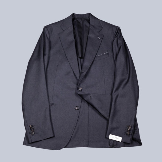 Grey pure virgin wool suit