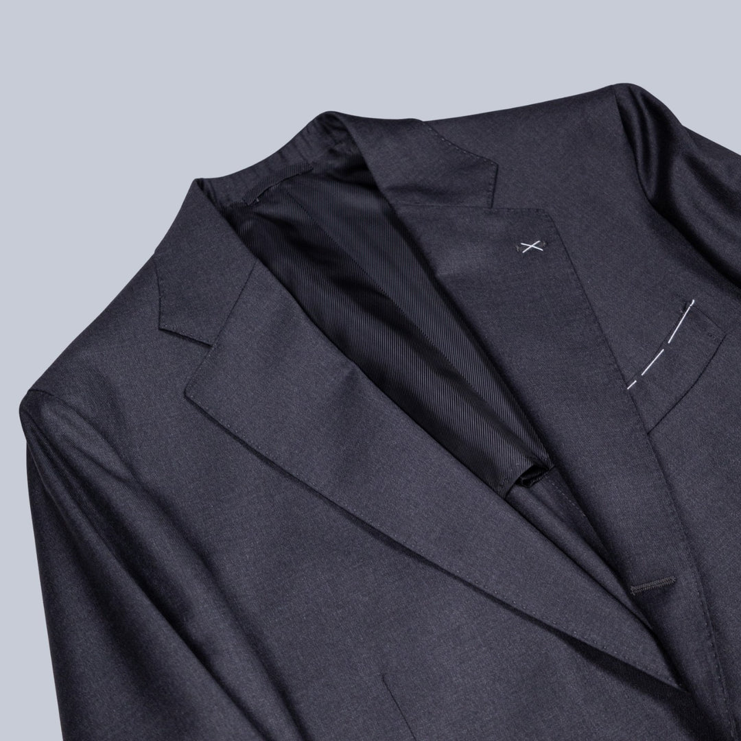 Grey pure virgin wool suit