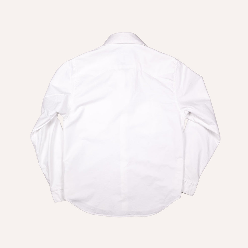 White Oxford Western Shirt