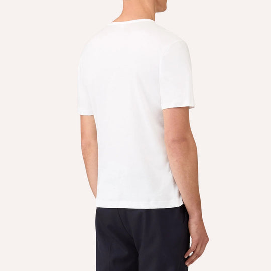 White Luxury Sea Island Cotton T-shirt