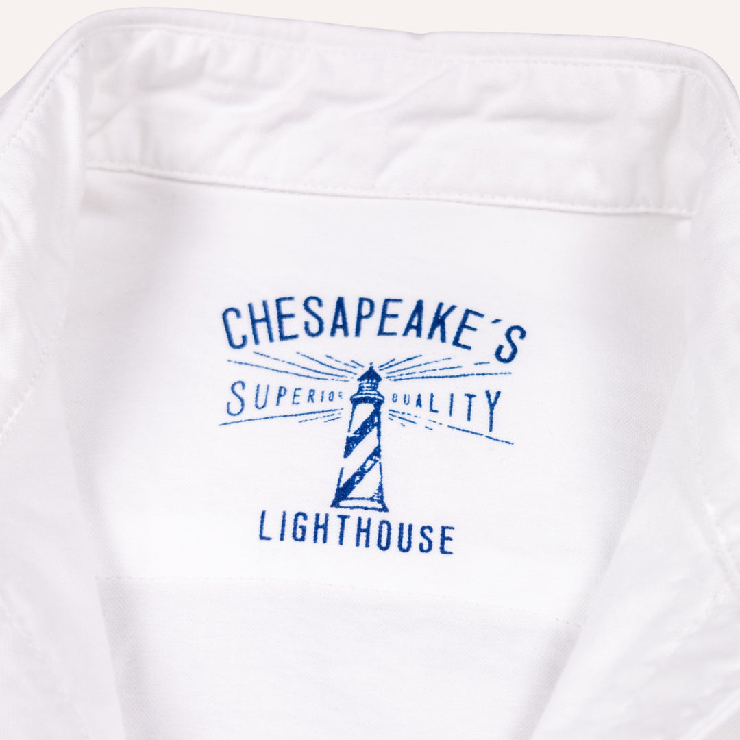 White Oxford Western Shirt