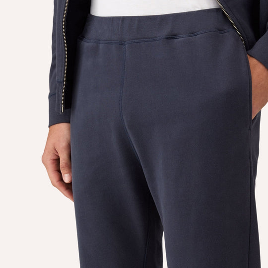 Navy Loopback Track Pant