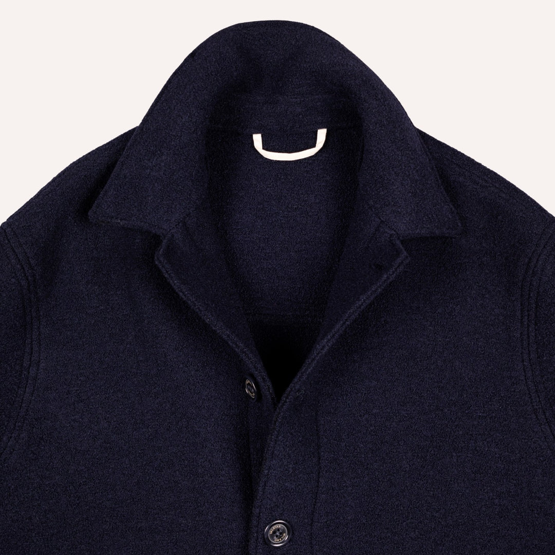 Navy Boiled Gil Work Jacket