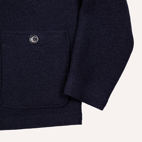 Navy Boiled Gil Work Jacket