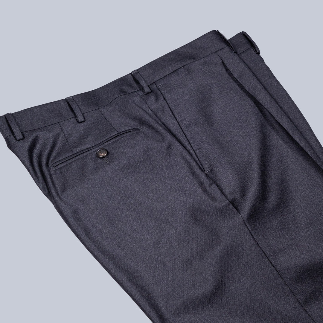 Grey pure virgin wool suit