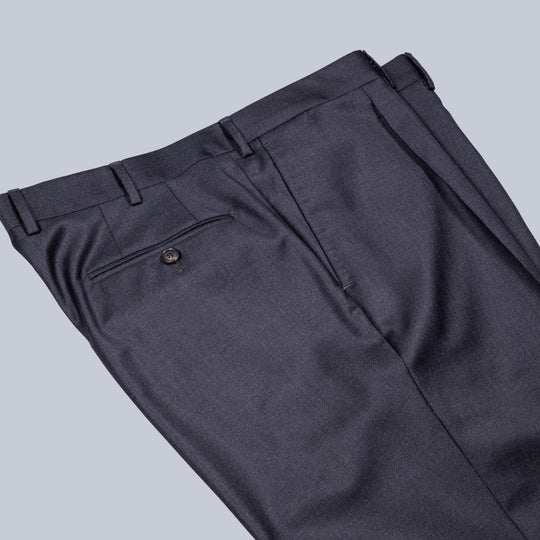 Grey pure virgin wool suit