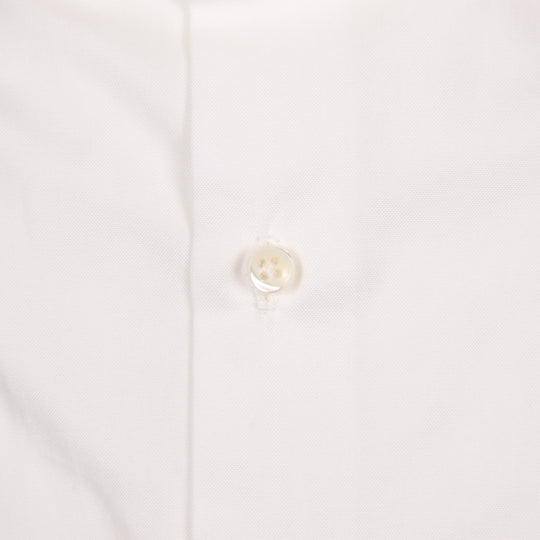 White Fine Pinpoint Cutaway Shirt