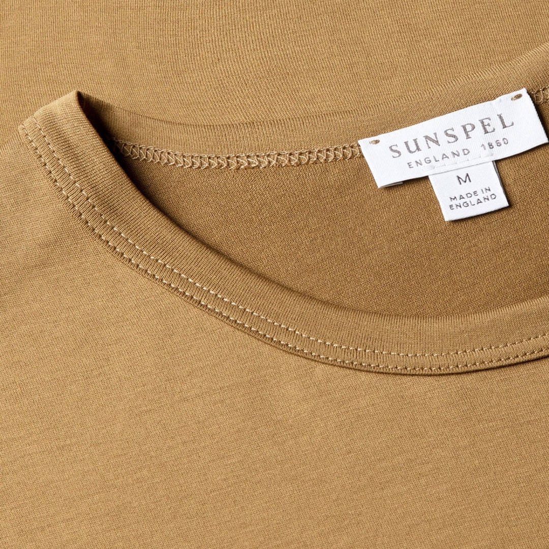 Walnut Brown Classic Cotton T-shirt
