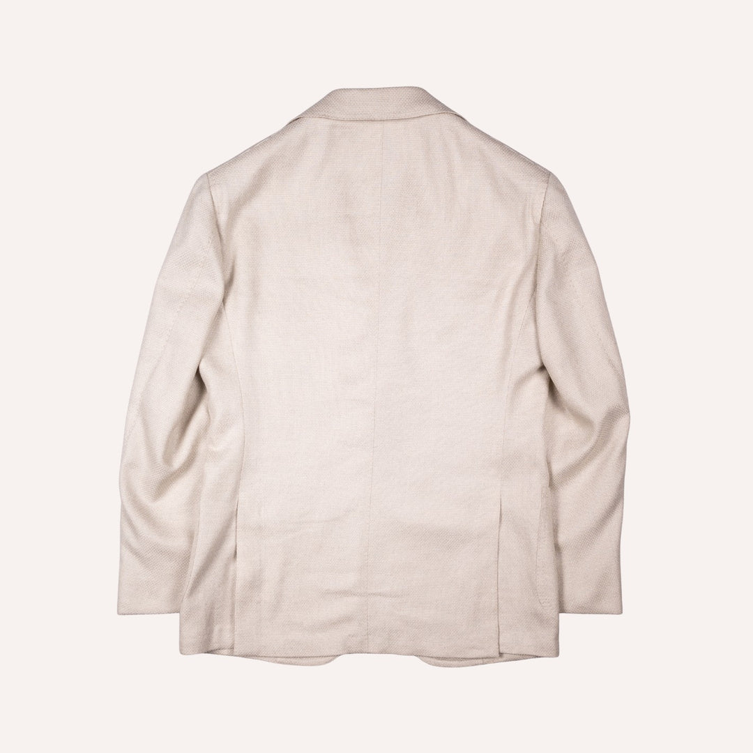 Sand Wool Linen Silk Meister Blazer