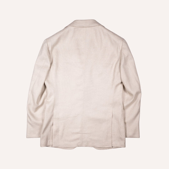 Sand Wool Linen Silk Meister Blazer