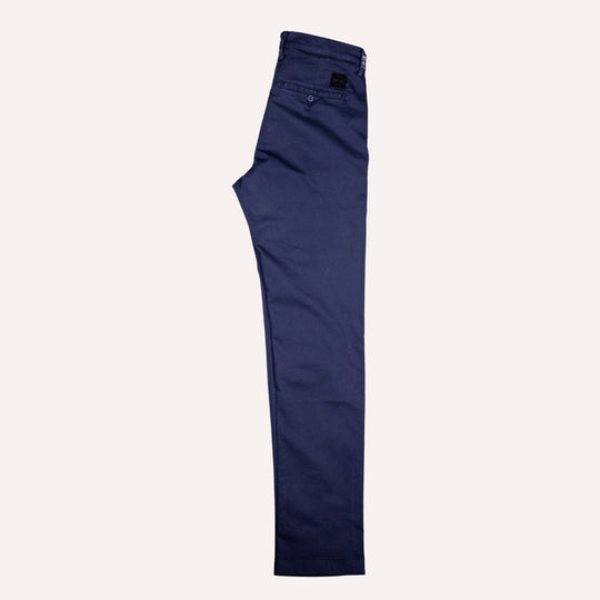 Navy Honeycomb 5 pocket Trousers