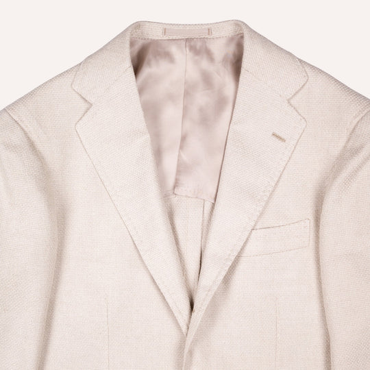 Sand Wool Linen Silk Meister Blazer
