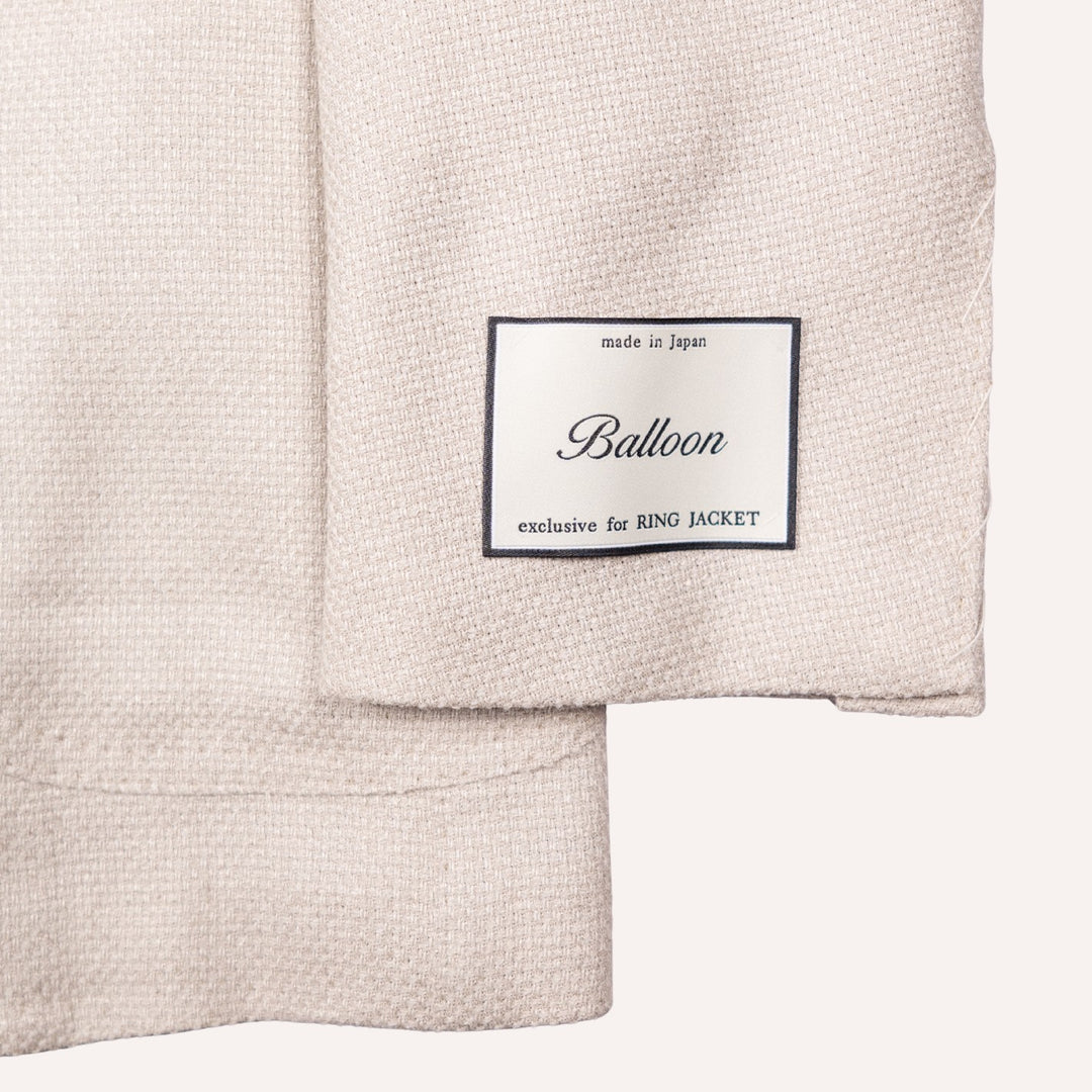 Sand Wool Linen Silk Meister Blazer