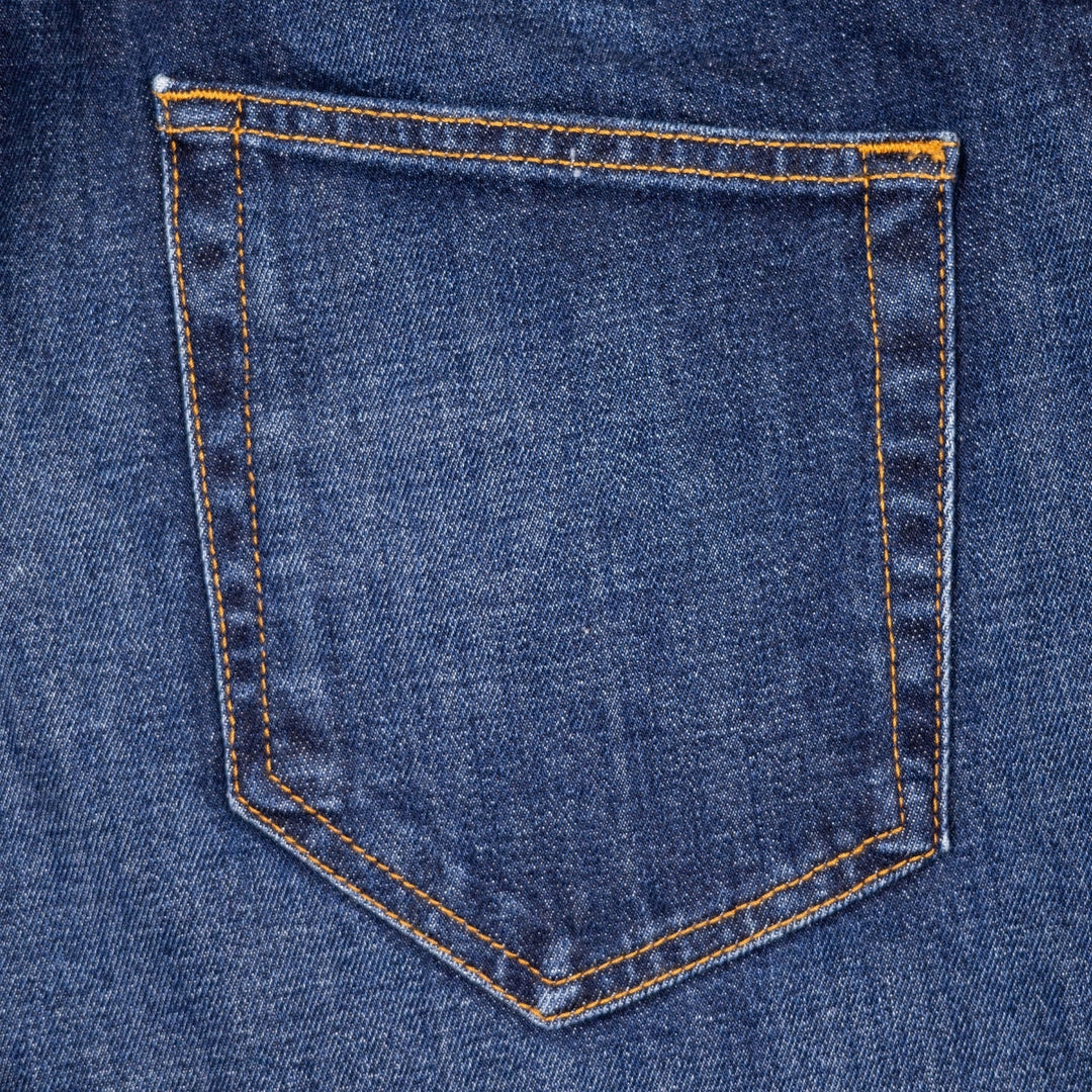 Washed Blue Japanese Stretch 11Oz Denim Regular Fit