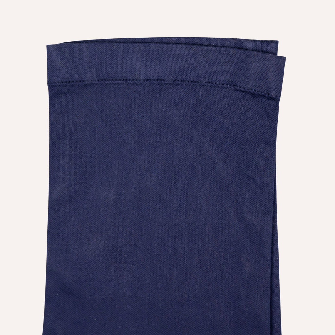 Navy Honeycomb 5 pocket Trousers