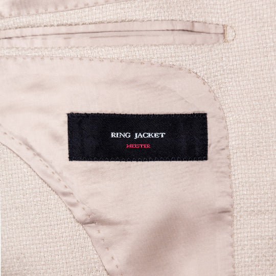 Sand Wool Linen Silk Meister Blazer