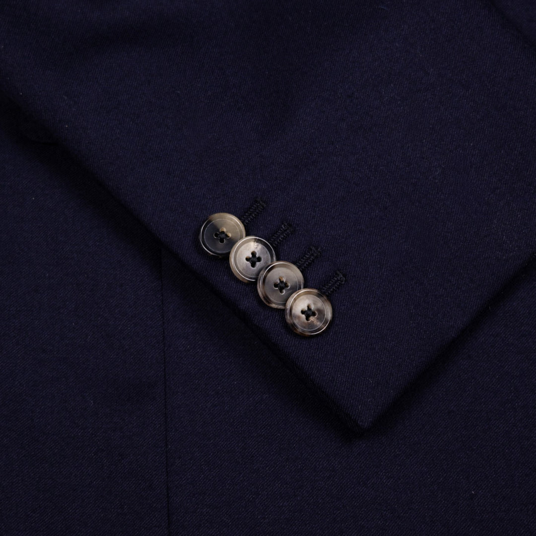 Dark Blue Brushed Wool Aida Suit