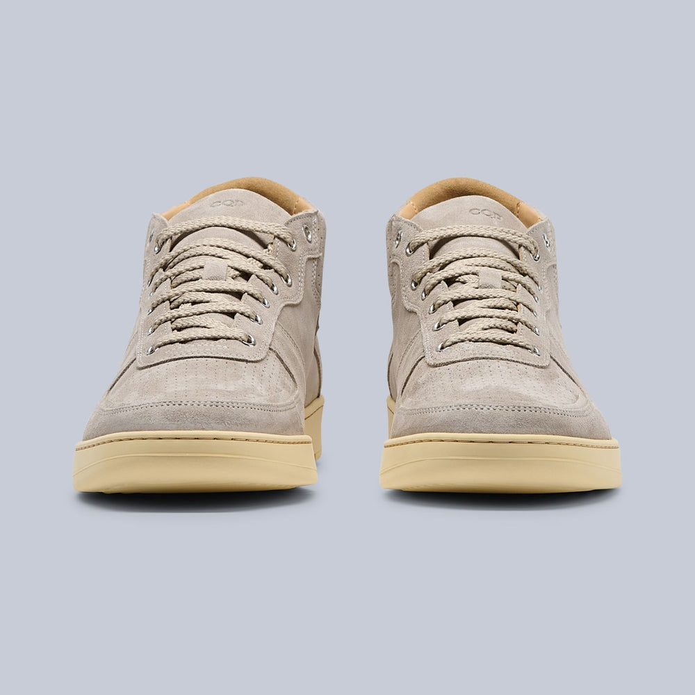 Concrete Suede Center Mid Sneakers