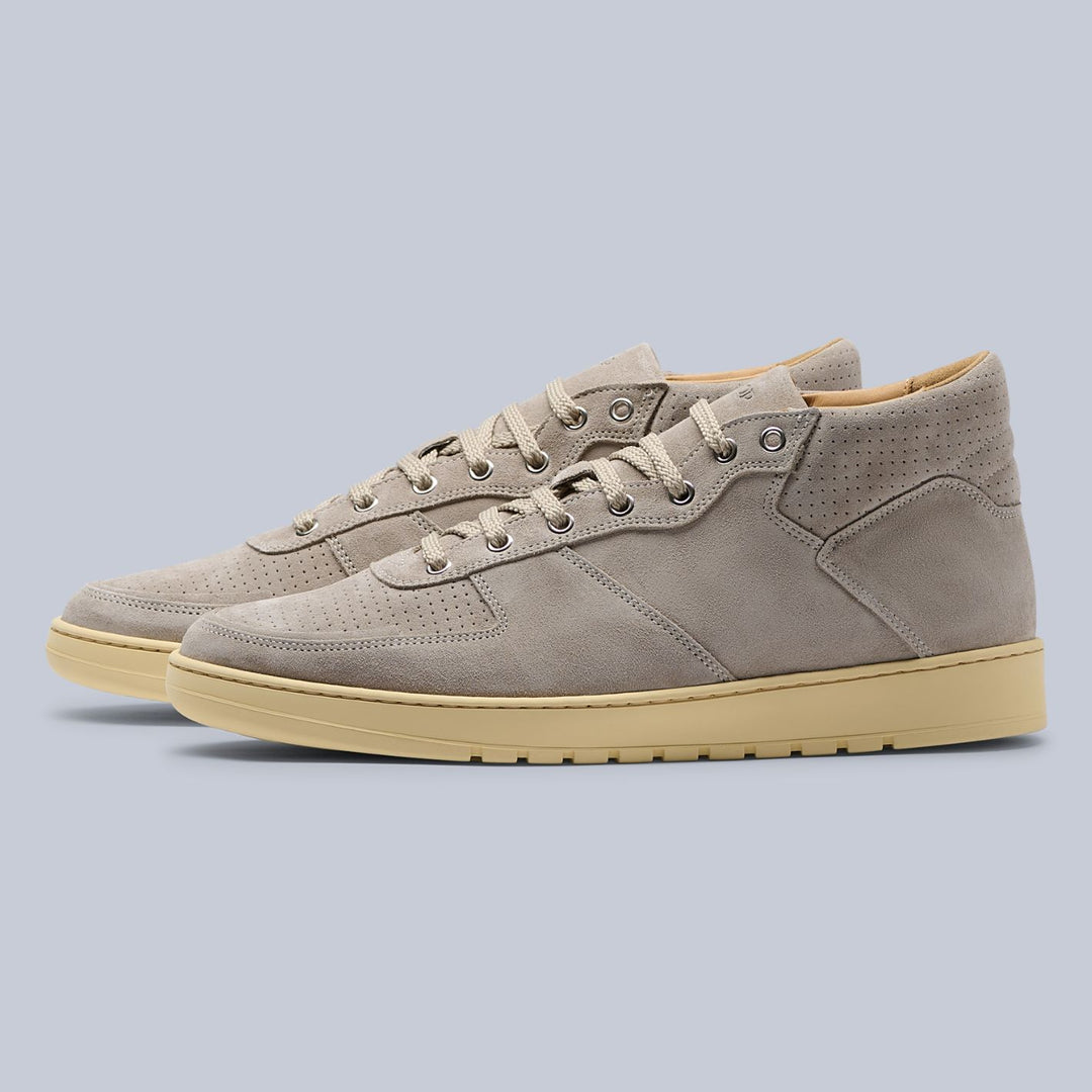 Concrete Suede Center Mid Sneakers