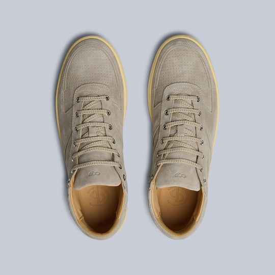 Concrete Suede Center Mid Sneakers