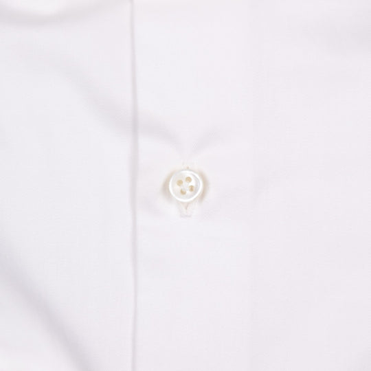 White Twill Cutaway Shirt